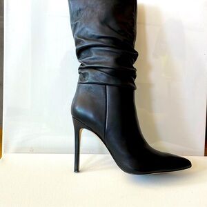 Marc Fisher Black Heeled Boots